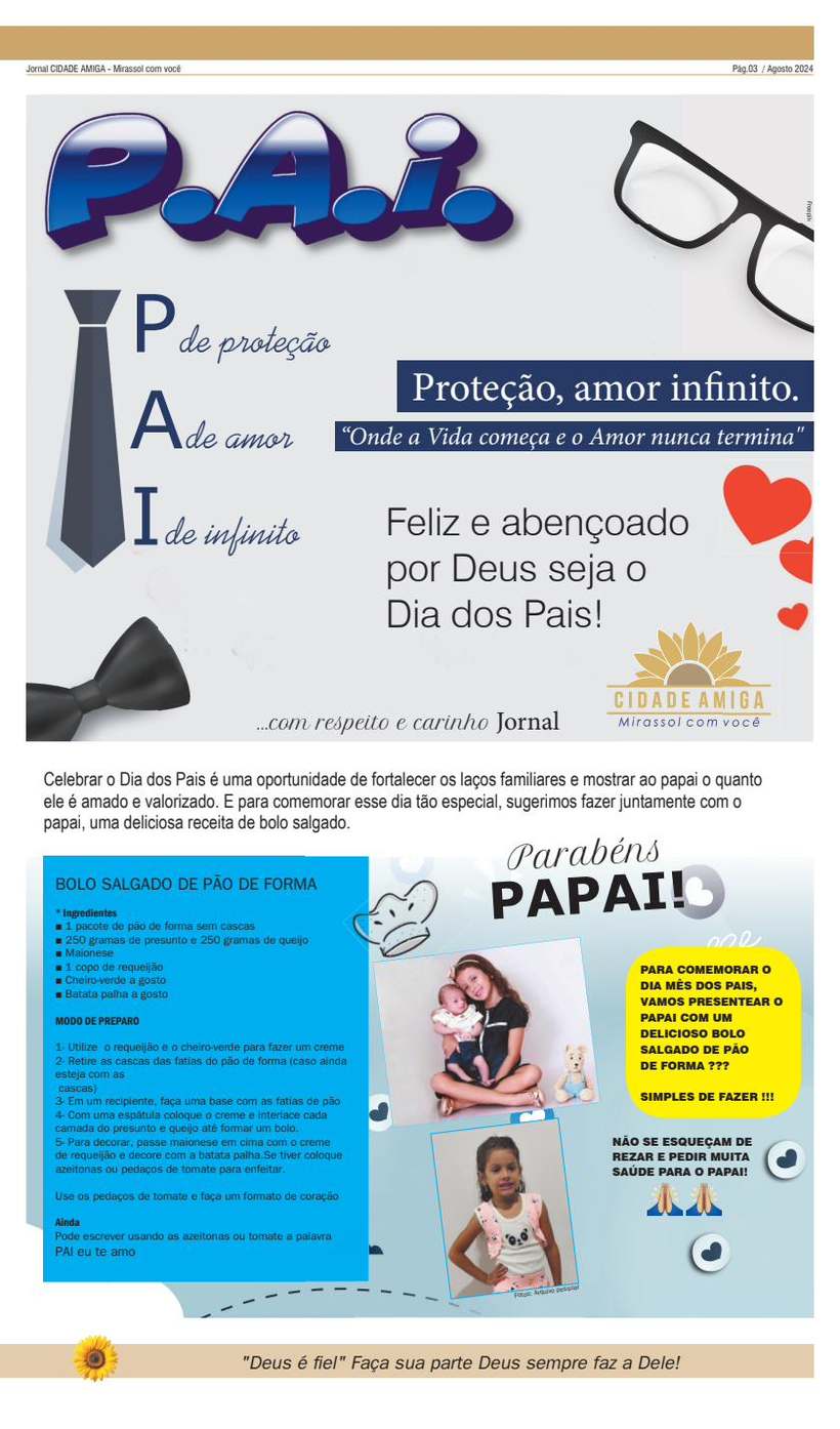 Página 3 do Jornal Cidade Amiga