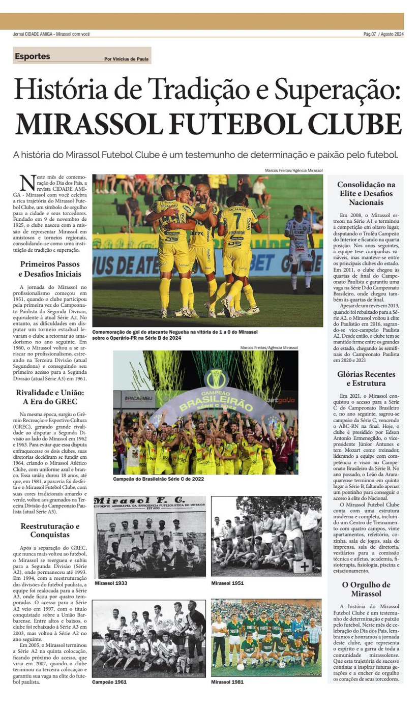 Página 7 do Jornal Cidade Amiga